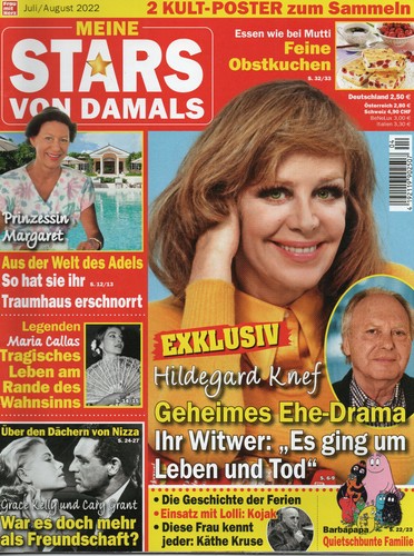 Zeitschrift - Meine Stars von Damals - Juli/August 2022