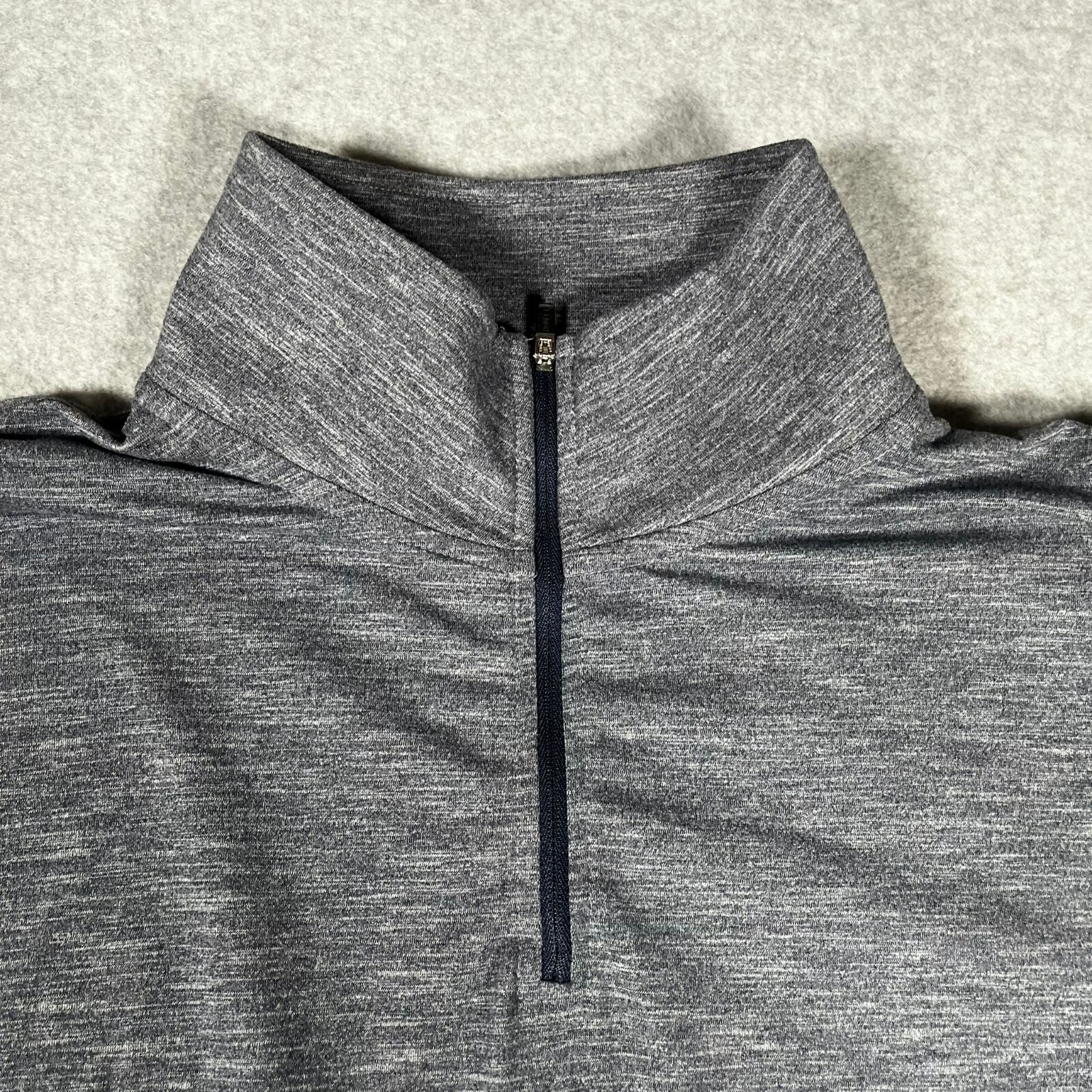 J Crew Performance 1/4 Zip Pullover Sweatshirt Me… - image 2