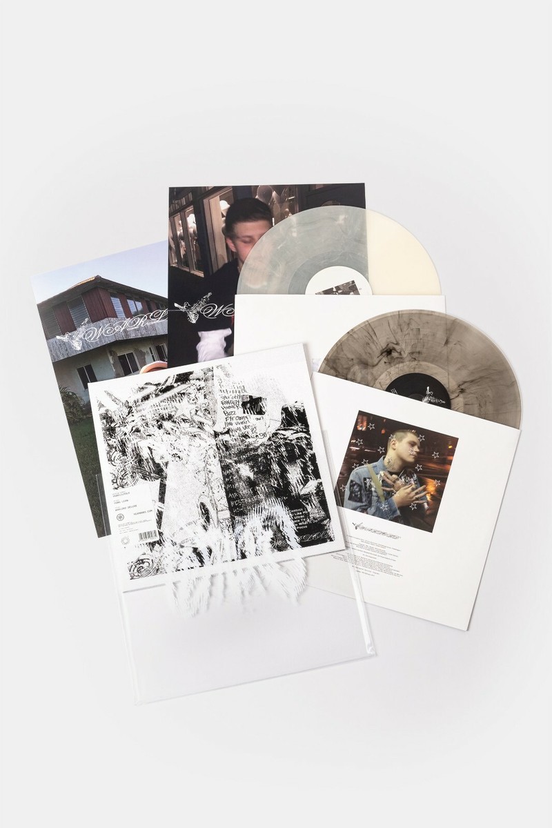 Yung Lean Warlord Deluxe White Smoke And Black Smoke Colored