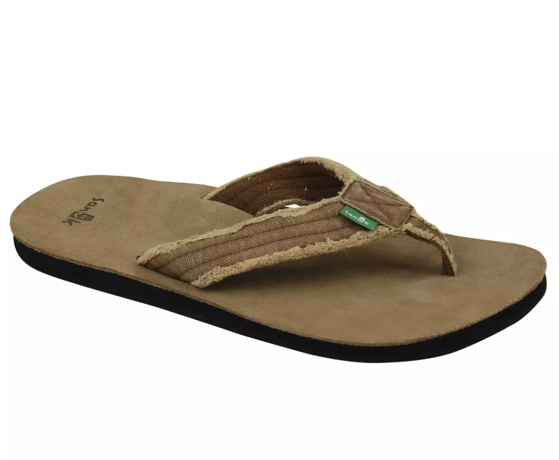 Sanuk Men's Fraid Not Soft Top Sandals