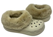 Crocs Furever Crush Clog Women's Size 9 Bone NEW