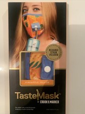 Crook & Market Mask With Reusable Straw New ORANGE
