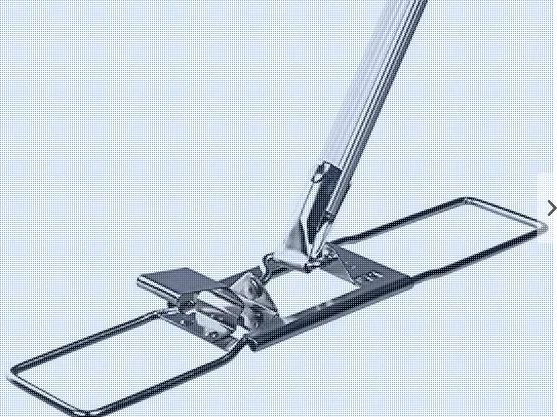 Ha-Ra Wit lange vloerwisser, 42,5 cm