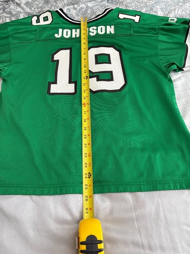 New York Jets Throwback KeyShawn Johnson Jersey Wilson Youth XL/Men Small 18-20 - Picture 3 of 11