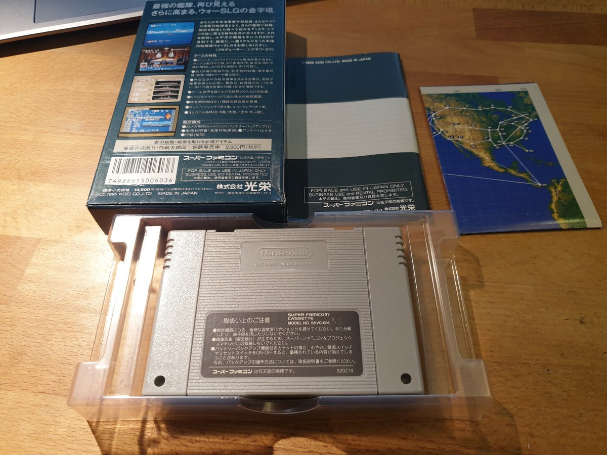 PTO 2 Pacific Theatre of Operations Super Famicom Nintendo