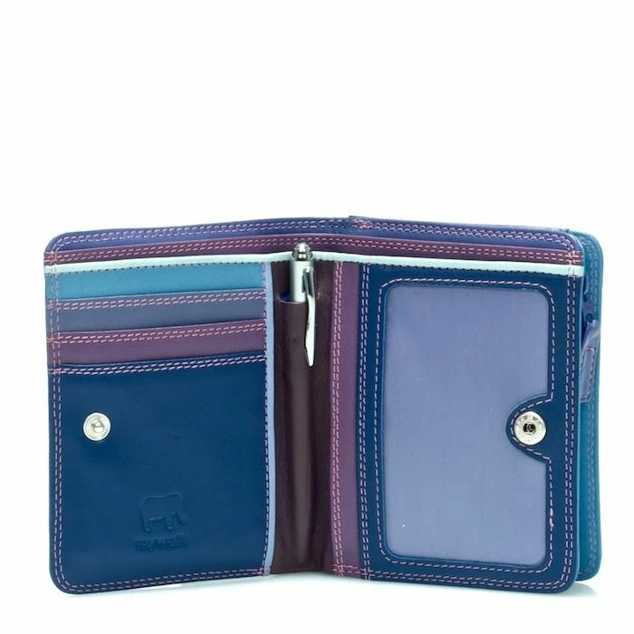 Leather Medium Wallet With Zip Around Purse MyWalit Sweet