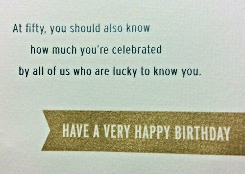Age 50, 50TH BIRTHDAY Card for Friend or Family HALLMARK 8 choices 50D - Picture 6 of 27