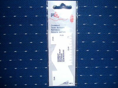 Nahtmaß von 1 cm - 6 cm Kunststoff von Pronty NEU und OVP !!