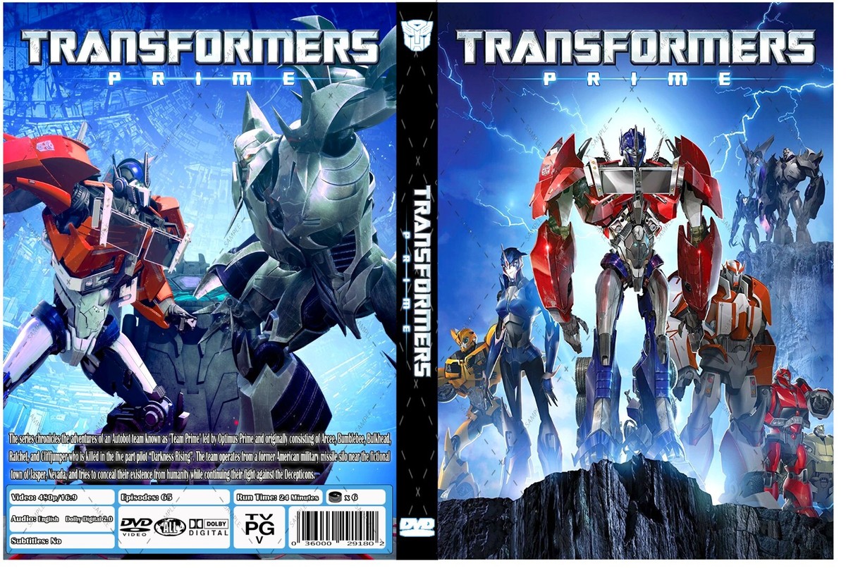 Transformers Prime Complete Animated Series Episodes 1-65 English
