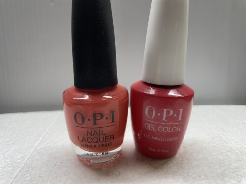 OPI GEL COLOR+ MATCHING GEL POLISH I EAT MAINELY LOBSTER (GC T30 / NL T30)
