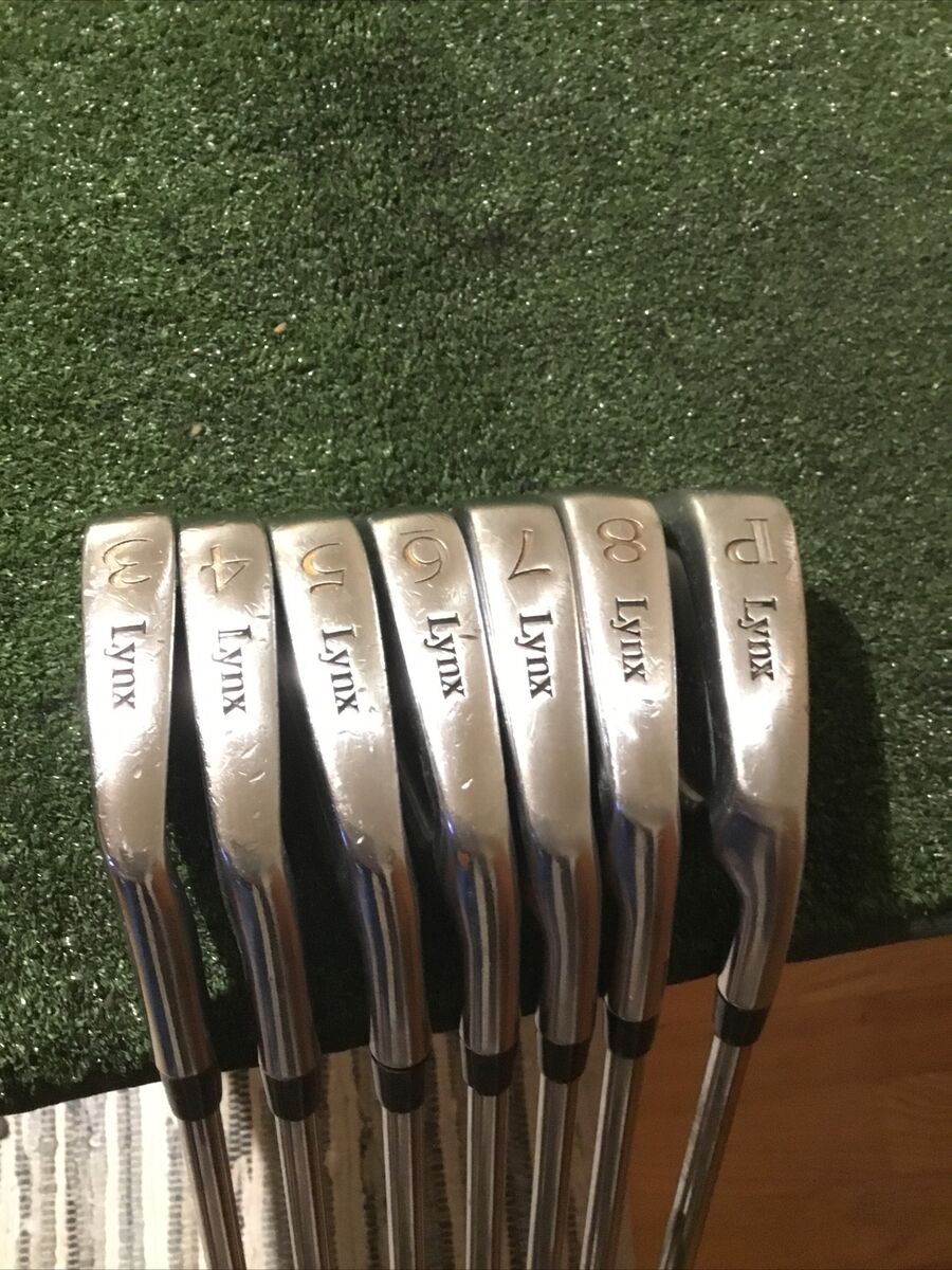 Lynx Parallax Tour Carbon Steel Irons Set 3-PW (No 9) Stiff Lynx Parallax Tour Carbon Steel Irons Set 3-PW (No 9) Stiff