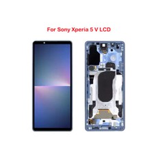 6.1" Original OLED For Sony Xperia 5 V LCD Display Touch Screen Digitizer W/Fr