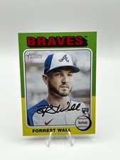 Forrest Wall RC 2024 Topps Heritage #49 Braves
