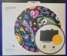 Wacom Intuos Creative Wireless Pen Graphic Tablet Bluetooth - Small, Black
