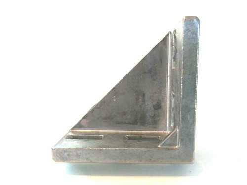 80/20 Inc, 14088 45 Series 4-Hole Aluminum INSIDE CORNER BRACKET with Tabs - Picture 4 of 6
