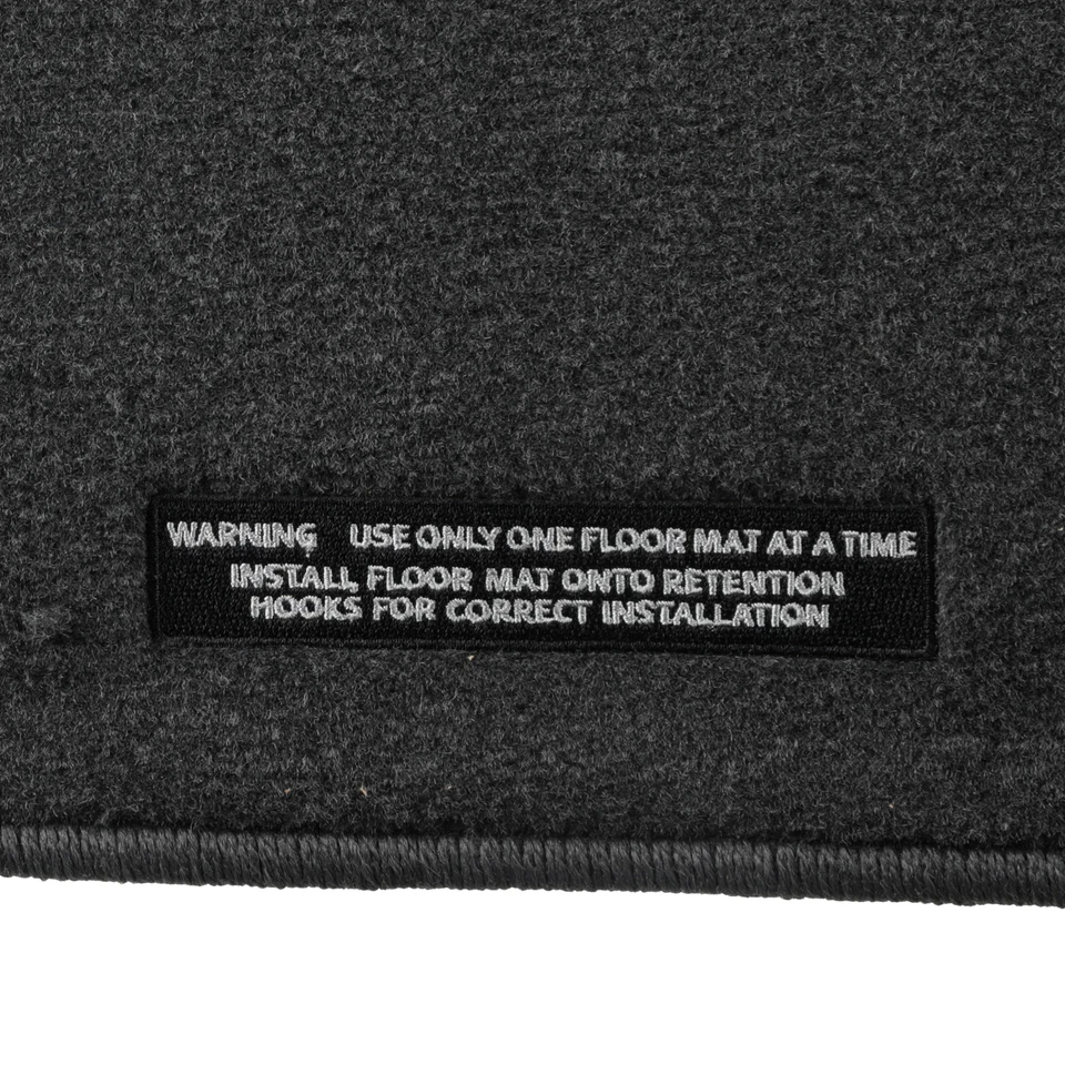 NUEVO OEM Mazda 2012-2015 Mazda5 Juego de alfombrillas delanteras negras 0000-8B-L73 Foto 3 de 4
