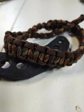 walnut & hidden camo Bling Sling, Archery bow wrist strap Free Ship Mathew