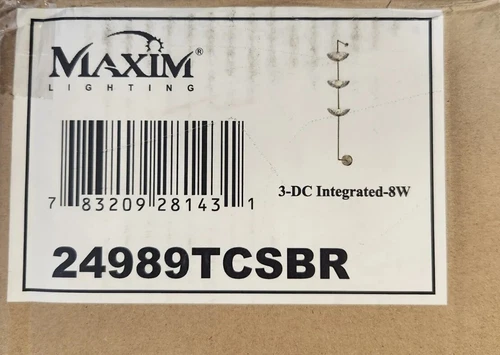 Maxim 24989TCSBR Metropolis 3 Light 56" Wall LED Bathroom Sconce Brass 24989TC - Picture 5 of 5