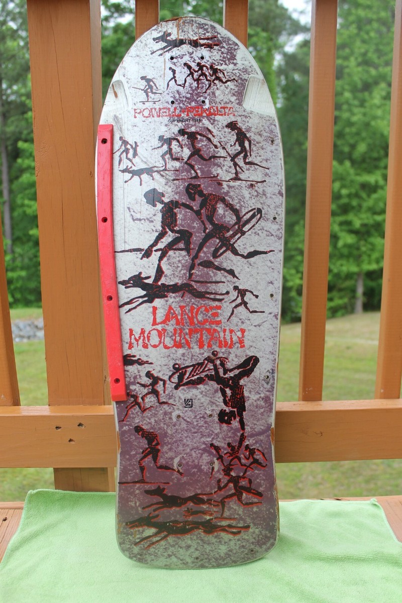 Powell Peralta Lance Mountain Vintage 1985 Skateboard/ Rare Powell Peralta Lance Mountain Vintage 1985 Skateboard/ Rare