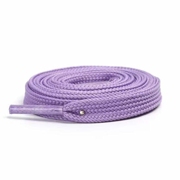 Light Purple Flat Replacement Shoe Laces Strings Work Boot Sneakers Hiking #5001
