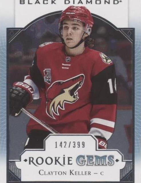 2017-18 Upper Deck Black Diamond - Clayton Keller #RG-CK - 1 of 1