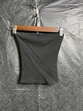 H And M Divided Tube Top Women’s Xs Black