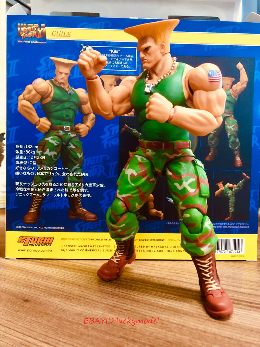 Storm Toys 1/12 Street Fighter II GIJOE Guile Action Figure In