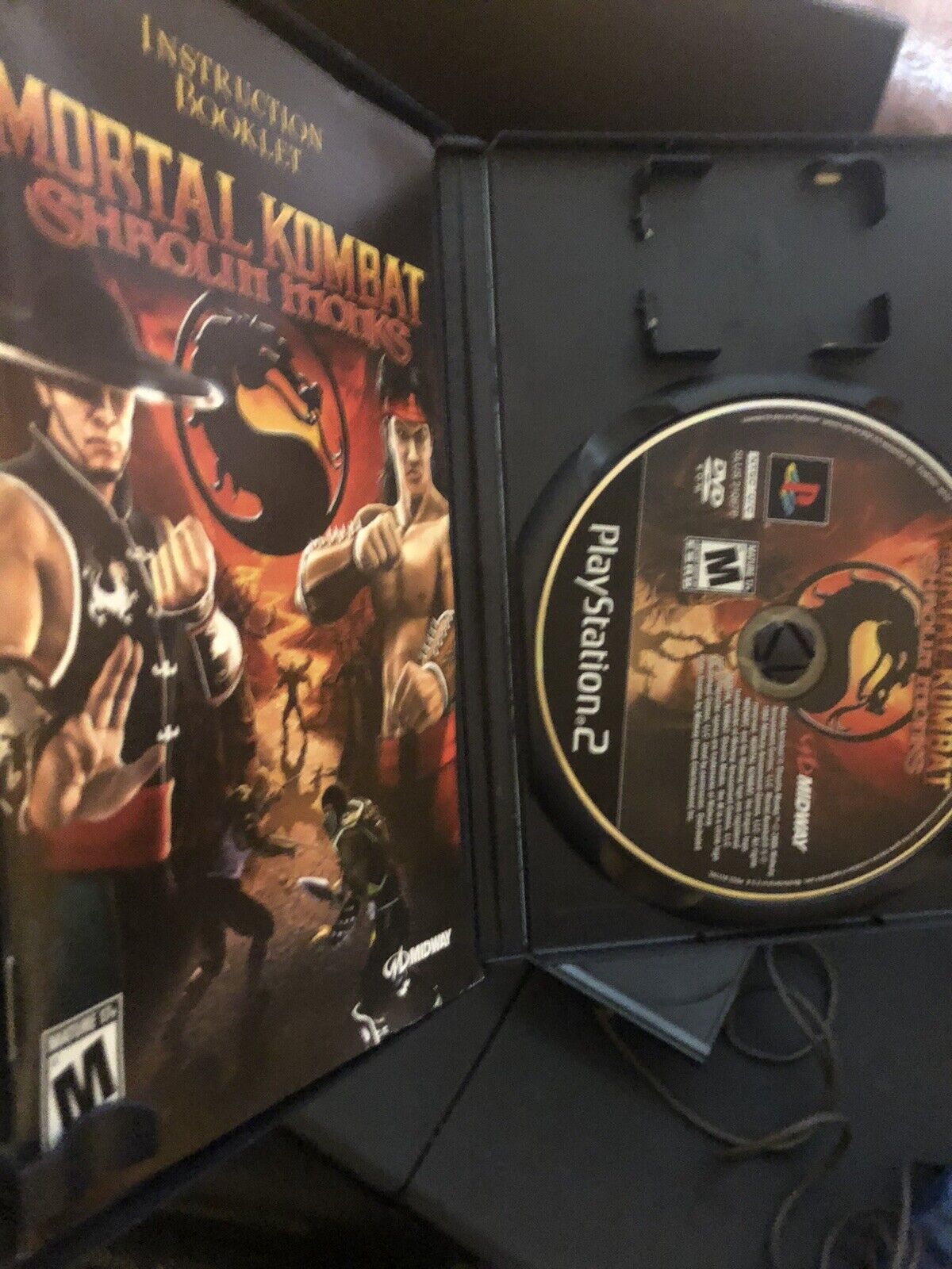 mortal kombat shaolin monks(PS2)