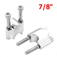 Handlebar Risers 7/8" Bar 30mm Height Billet Spacers For Honda CRF450X 2005-2009