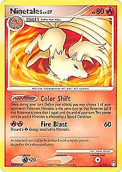 Pokemon Diamond & Pearl Mysterious Treasures- Ninetales Card 32/123