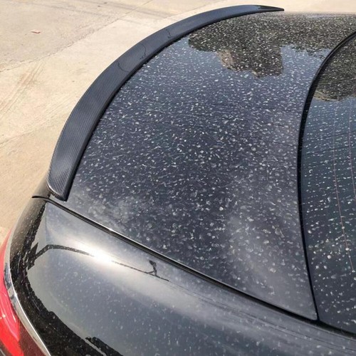 Real Carbon Rear Trunk Spoiler for Mercedes-Benz S Class W223 S500 Sedan 2021-23 - Picture 5 of 12
