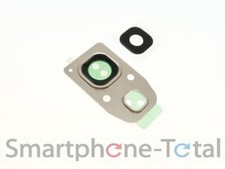 Samsung Galaxy A5 2017 SM- A520F Kamera Glas Linse Scheibe Rahmen Fenster, gold