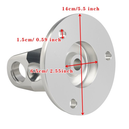 T35-GMFD-01K 3-Bolt Adapter Flange Yoke Kit For GM6L80 6L90 8L90 10L90 U4 - Picture 4 of 14
