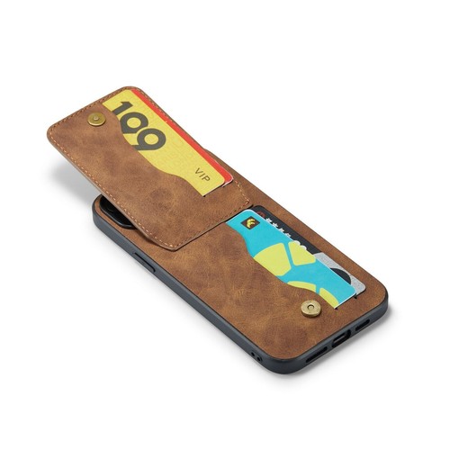 Stand Leather Card Slot Phone Case For iPhone 13 12 11 14 Pro Max XR XS 7 8 SE - Picture 4 of 66