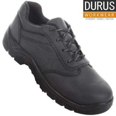 Durus Workwear Stahlkappe Sicherheit Schutz Schnürschuh glatt Uniformschuh