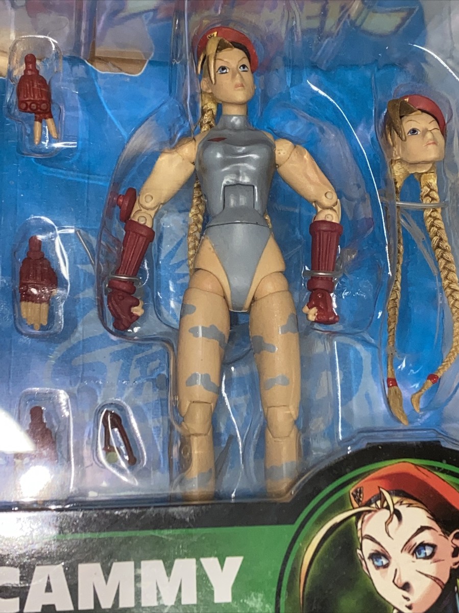 🔥Cammy Sota Toys Street Fighter Gray Color Round 2 2005 Capcom