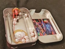 Noise Box Piezo Contact Mic Altoids Can Springs DIY Homemade Instrument Musical