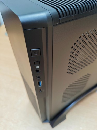 CiT S015B Black Slim Micro ATX / ITX Desktop PC Case With 300W TFX PSU - Picture 6 of 9