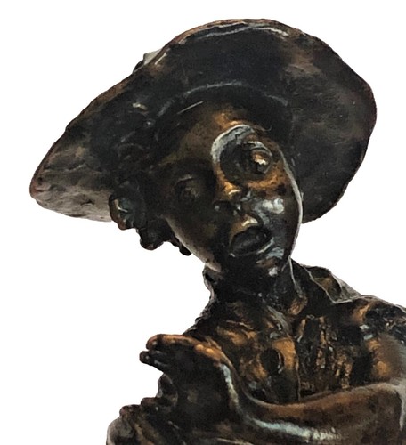 Carl Kauba, Frightened by the Frog, Viennese Bronze Sculpture, ca. 1915 - Picture 2 of 12