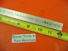 3/8" X 3/4" ALUMINUM 6061 FLAT BAR 12" long T6511 Extruded New Mill Stock