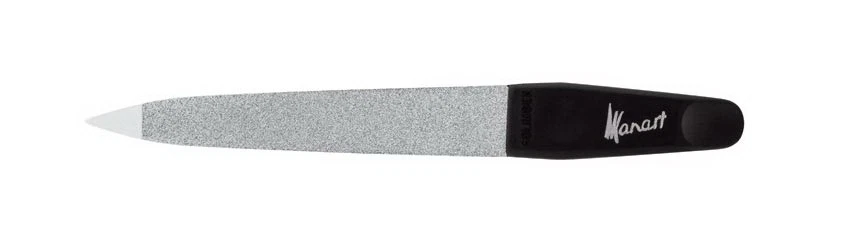 Pfeilring Solingen Manart Saphir-Nagelfeile schwarz 9 cm grob / fein