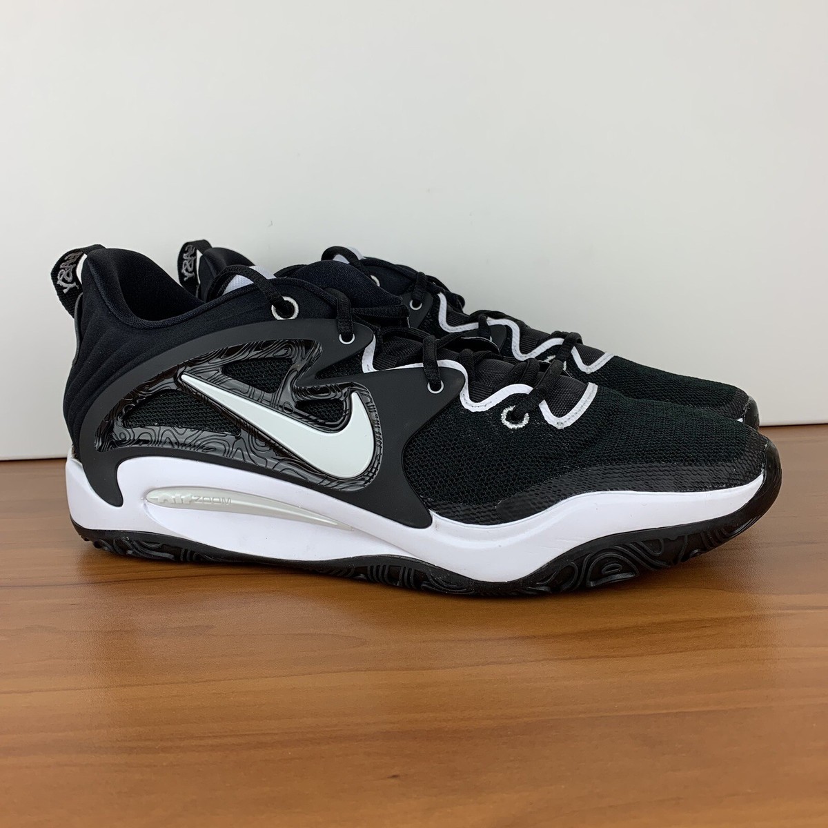 Nike KD 15 TB Promo Basketball Shoes Black White DX6648-002 Men's