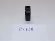 Triton Tungsten Carbide Wedding Ring 8mm Size 9. Polished Black. #R188