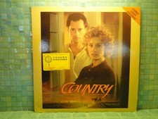 Country Jessica Lange Sam Shepard Laserdisc -EXTRA LDs SHIP FREE