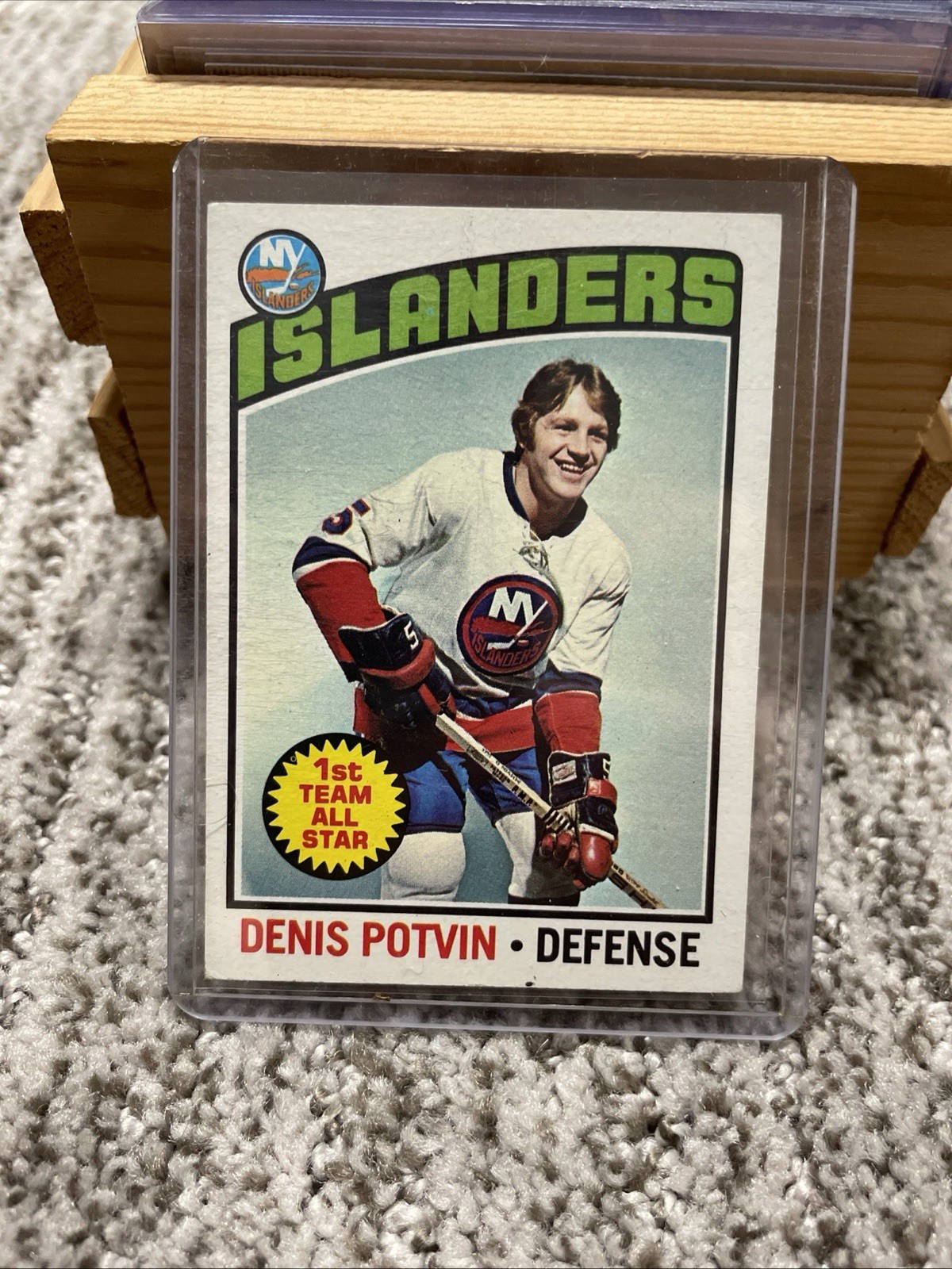 1976-77 Topps Hockey Denis Potvin #170