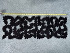 🦇Halloween Placemats Lot X2 Black with Orange Spider + Black Bat Table Runner — photo 9