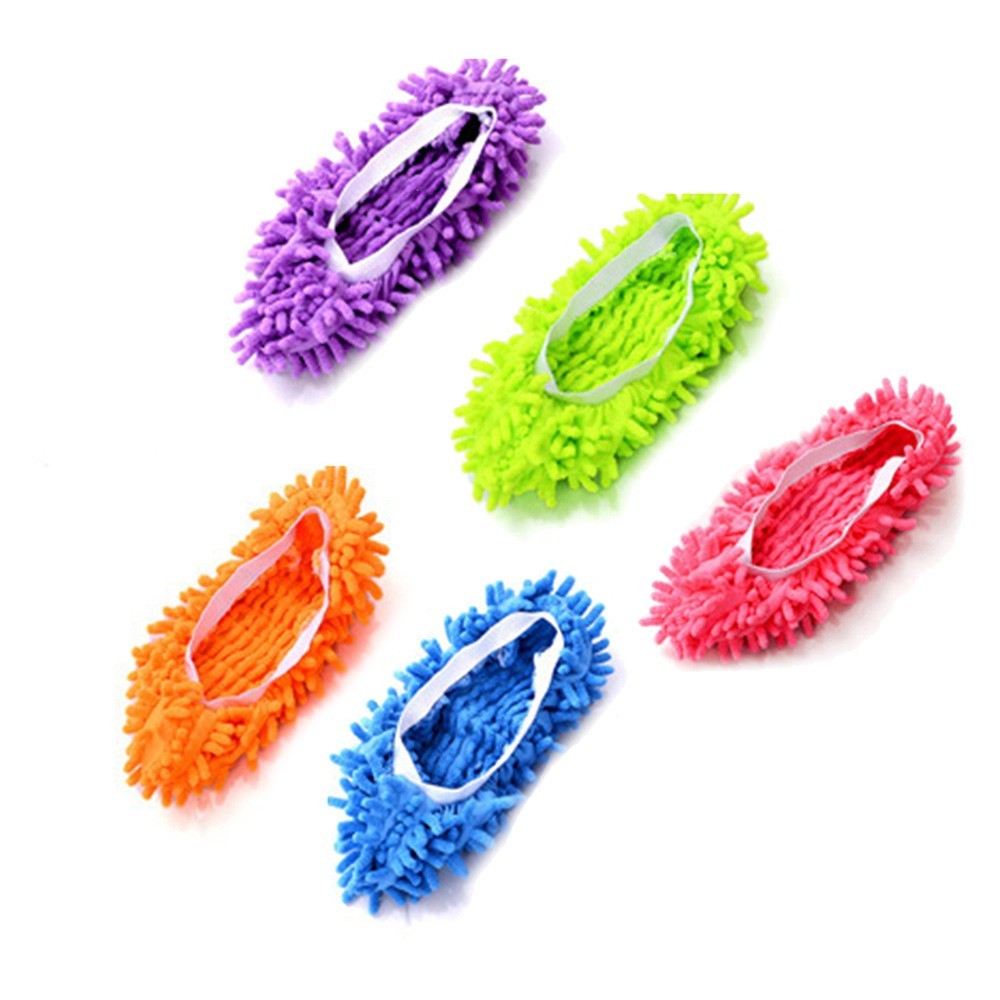 APL 5 colori scarpe ciabatte spolverare calze pulizia pavimento mop antiscivolo casa