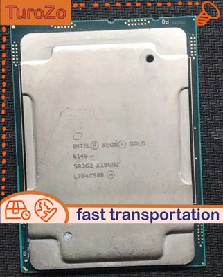 lga-3647 Intel Xeon Gold 6149 CPU 3.10 GHz 16-Core sr3g2 c621 server processor