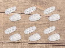 Vonxyz Replacement Rubber Nose Pads for-Oakley Gauge 6/8 OO6038 OO4124