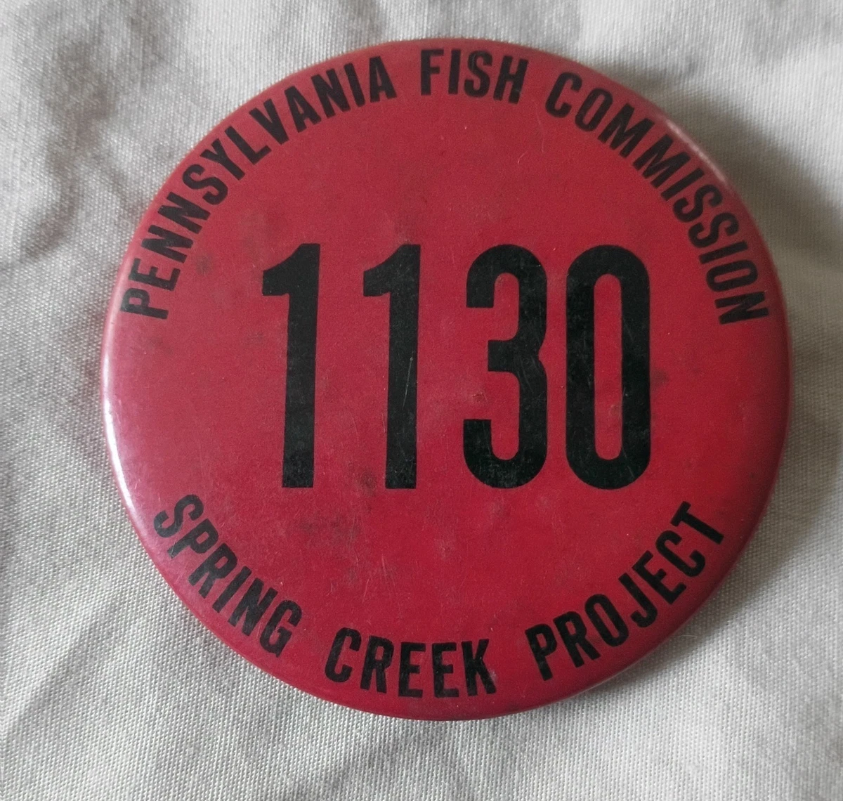 Permis De Pêche Vintage Pennsylvanie 1934 Orange - #31358, Pêche En Eau Douce